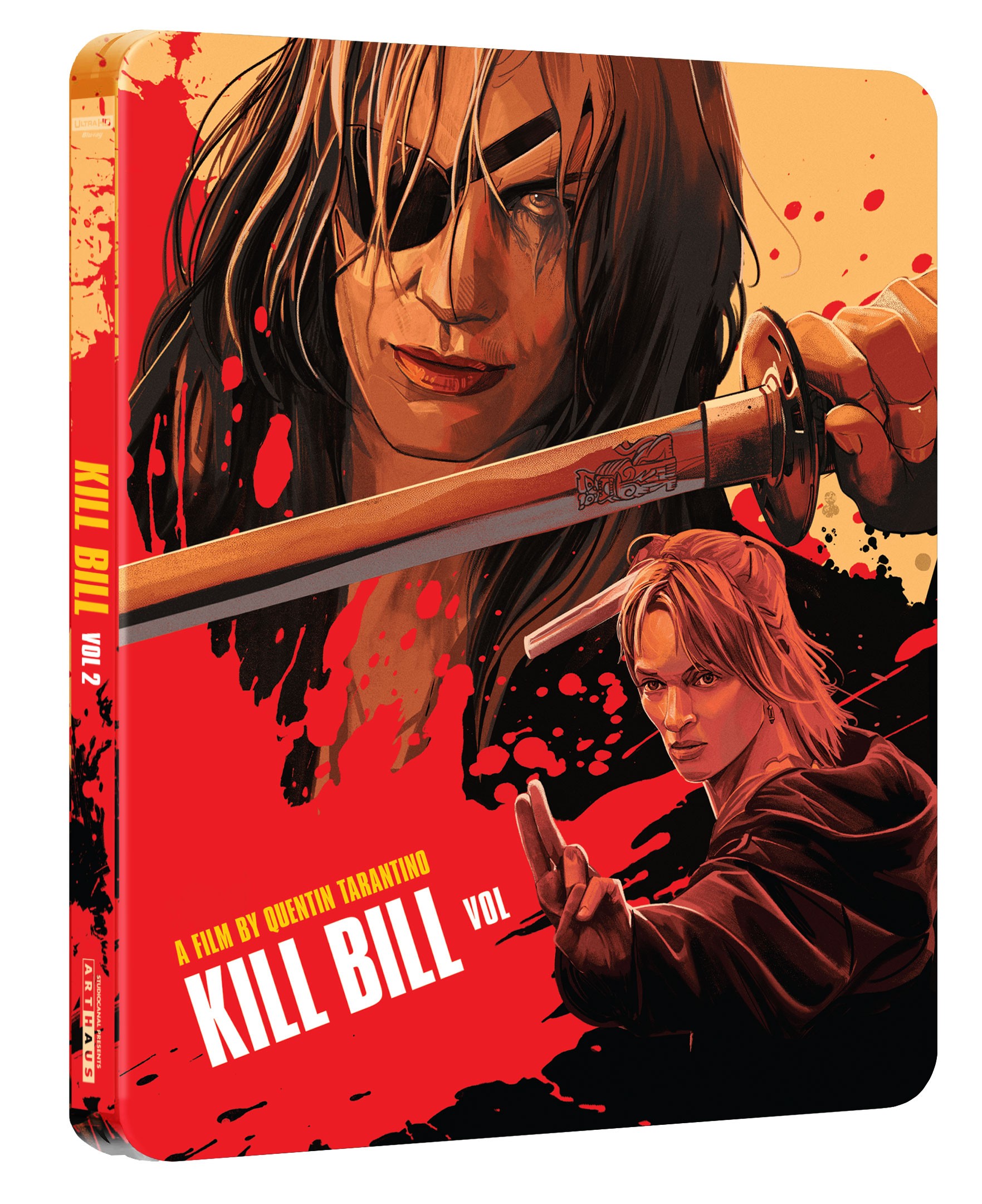 KILL BILL, VOLUME 2 - COMBO UHD 4K + BD - STEELBOOK - EDITION LIMITEE