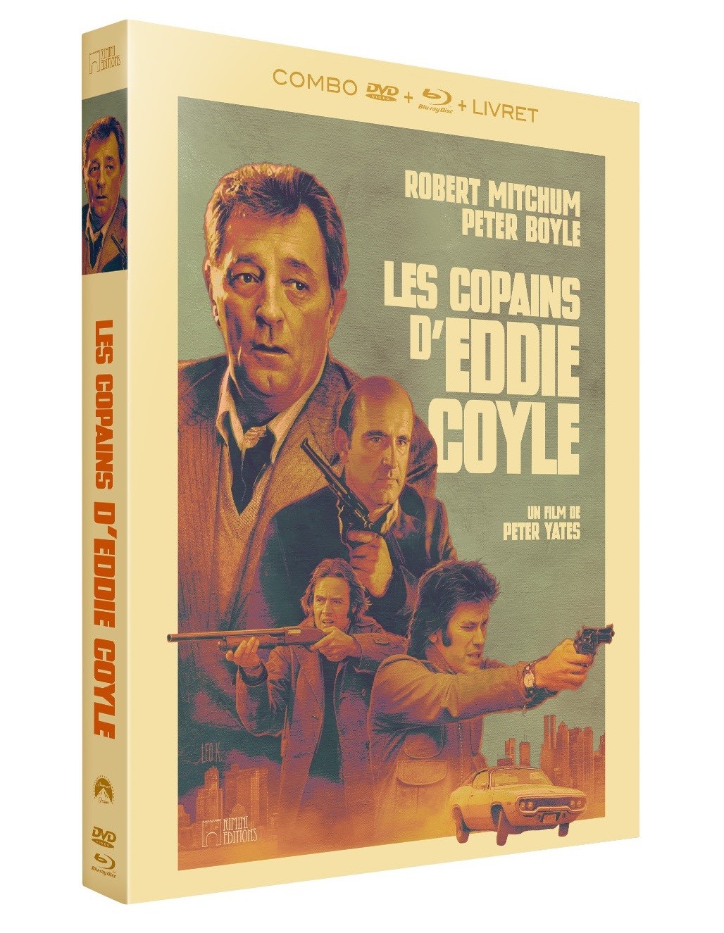 LES COPAINS D'EDDIE COYLE - COMBO DVD + BD + LIVRET - EDITION LIMITEE