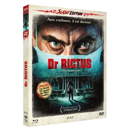 DR. RICTUS (DR. GIGGLES) - COMBO DVD + BD + LIVRET - EDITION LIMITEE