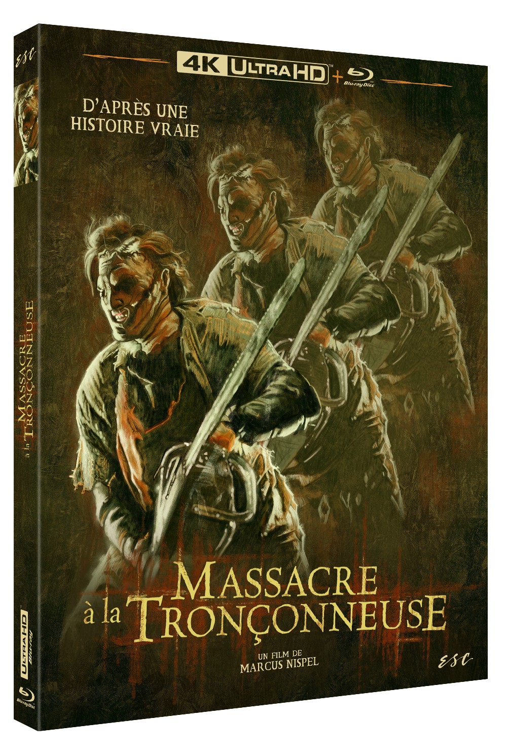 MASSACRE A LA TRONCONNEUSE (2003) - COMBO UHD 4K + BD - EDITION LIMITEE