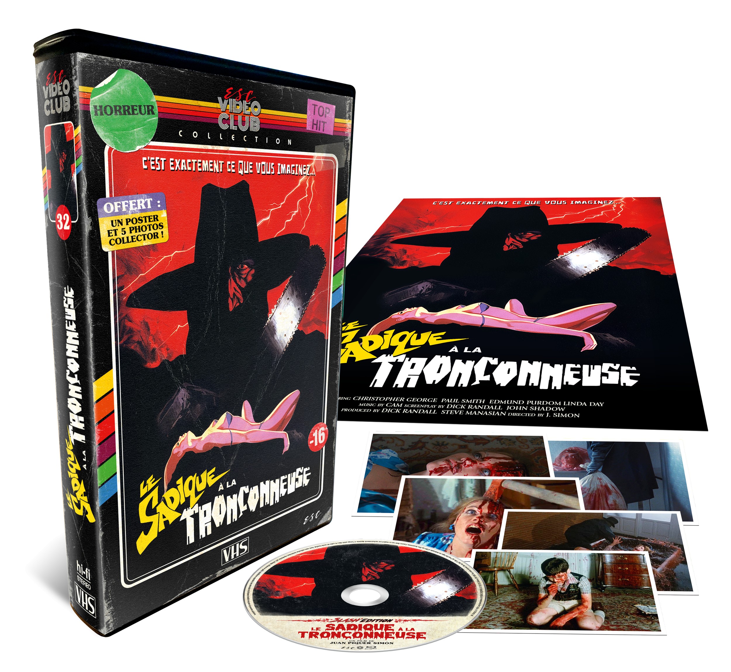 SADIQUE A LA TRONCONNEUSE (LE) (PIECES) - ESC VIDÉO CLUB - N°32