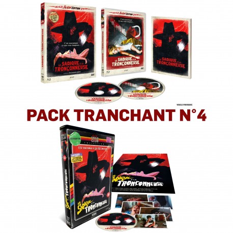 PACK TRANCHANT N°4 - Combo LE SADIQUE A LA TRONCONNEUSE  + ESC VIDEO CLUB