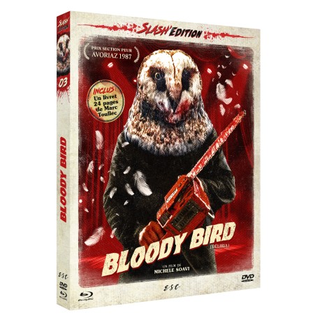 BLOODY BIRD (AQUARIUS - DELIRIA) - COMBO DVD + BD + LIVRET 24 PAGES - EDITION LIMITEE