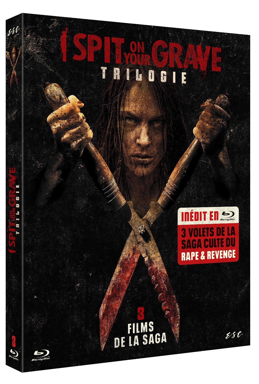 COFFRET I SPIT ON YOUR GRAVE REMAKE 1 A 3 - 3 BD - EDITION LIMITEE