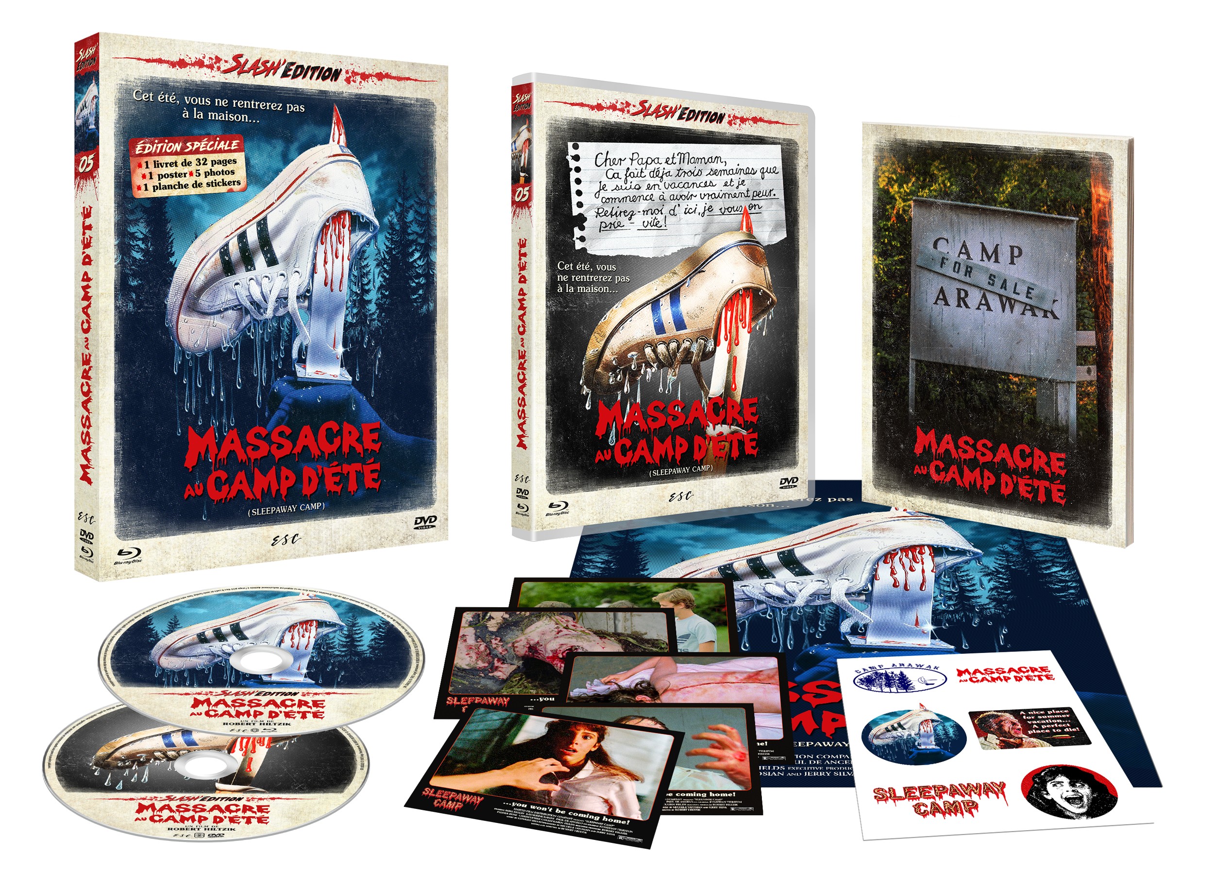 MASSACRE AU CAMP D'ÉTÉ - EDITION COLLECTOR LIMITEE
