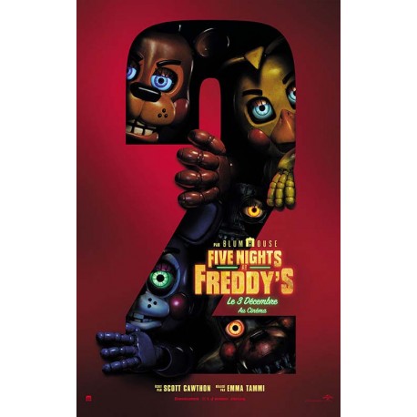 FIVE NIGHTS AT FREDDY'S 2 - COMBO UHD 4K + BD - STEELBOOK - EDITION LIMITEE