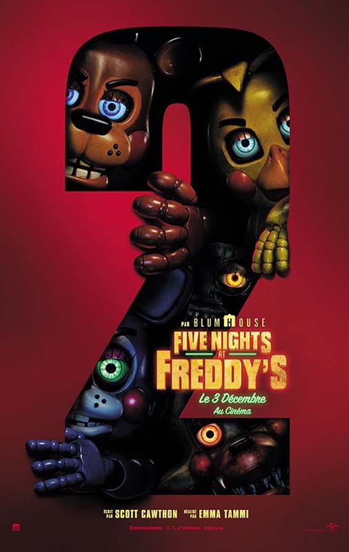 FIVE NIGHTS AT FREDDY'S 2 - COMBO UHD 4K + BD - STEELBOOK - EDITION LIMITEE