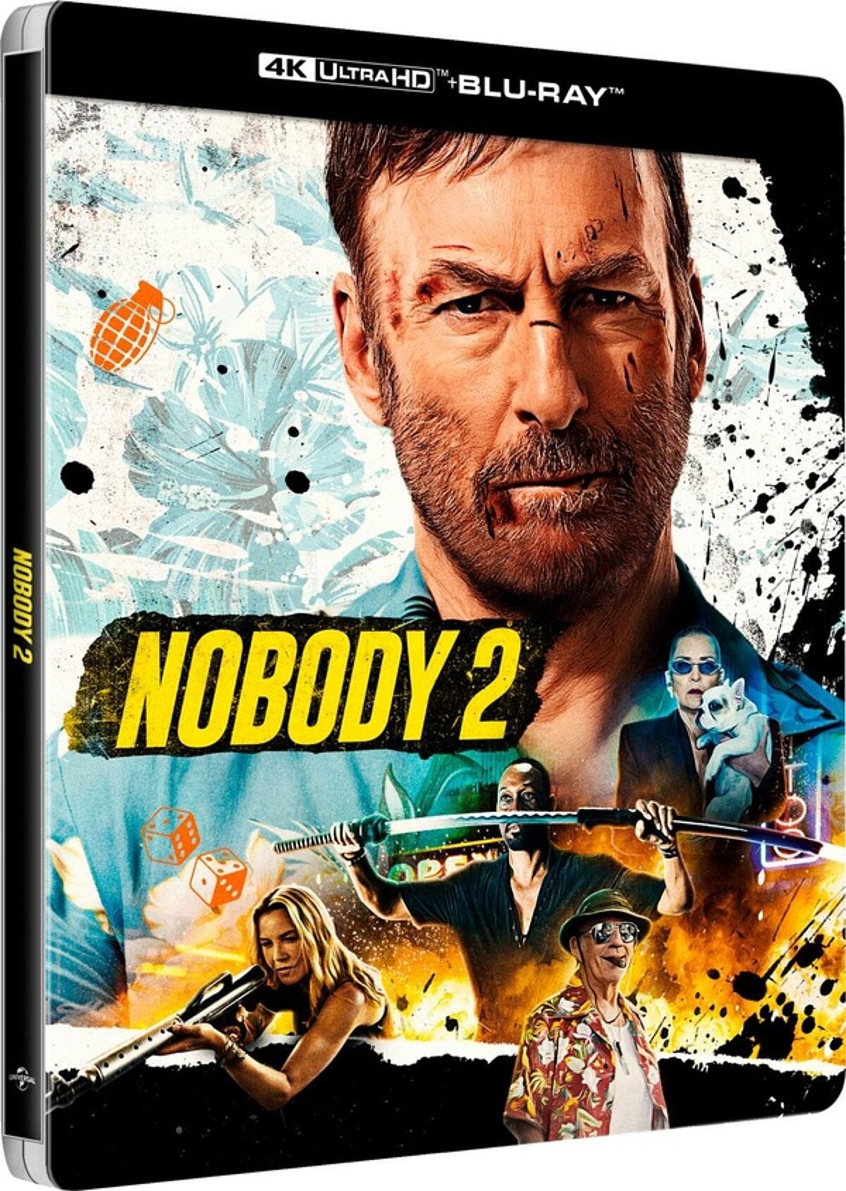 NOBODY 2 - COMBO UHD 4K + BD - STEELBOOK - EDITION LIMITEE