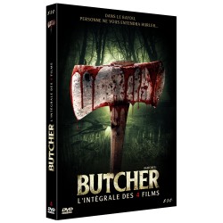COFFRET DVD COLLECTOR BUTCHER (HATCHET) - (VERSIONS NON-CENSURÉES) - INTÉGRALE 4 FILMS - 4 DVD - EDITION LIMITEE