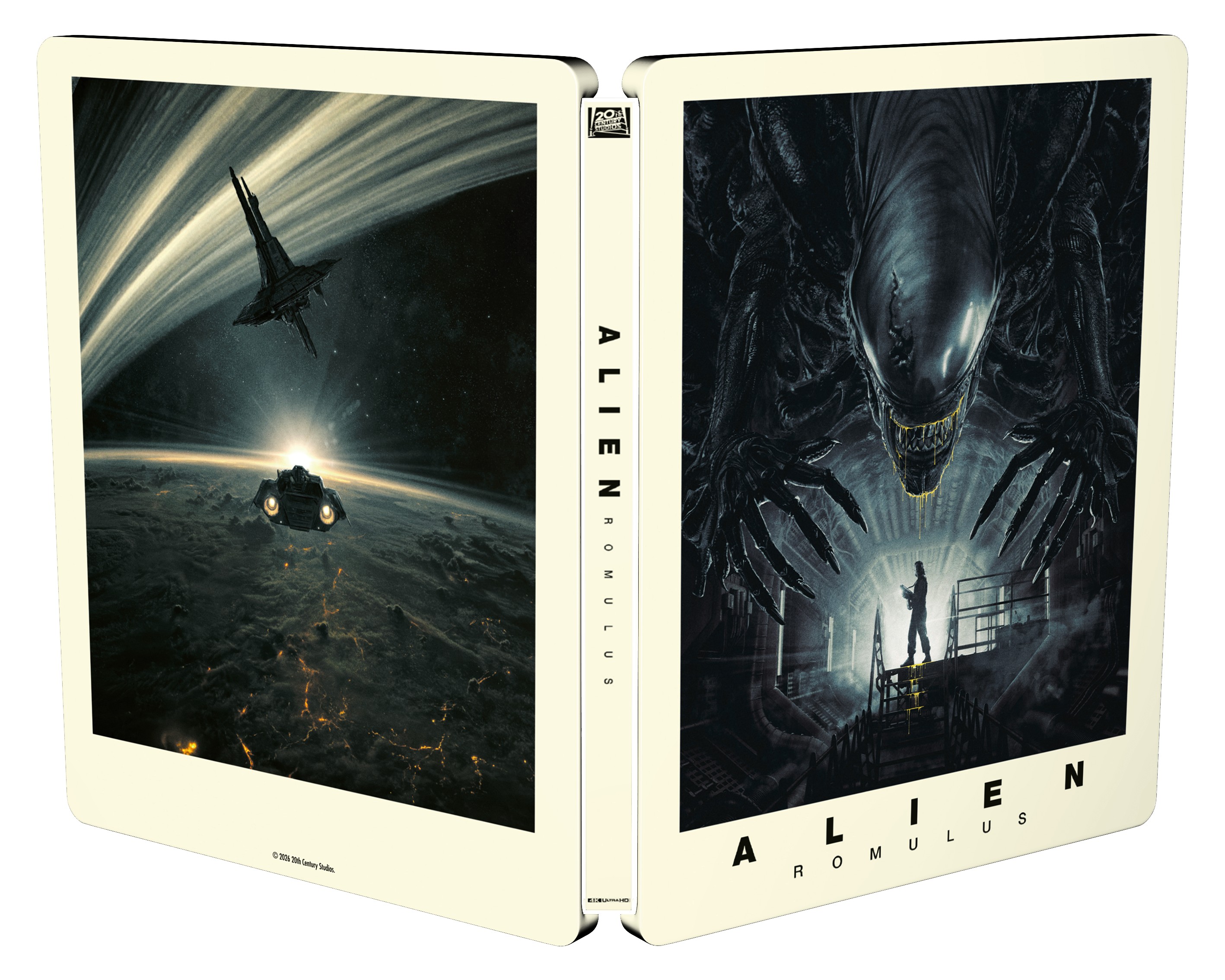 ALIEN : ROMULUS - COMBO UHD 4K + BD - STEELBOOK ILLUSTRÉ PAR MATT FERGUSON - EDITION LIMITEE