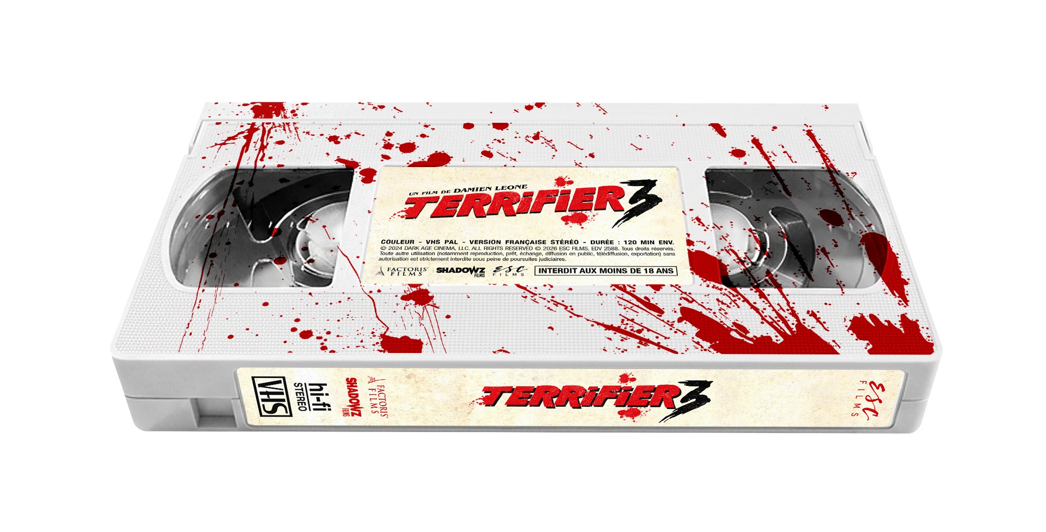 TERRIFIER 3 - VHS ESC – ÉDITION LIMITÉE