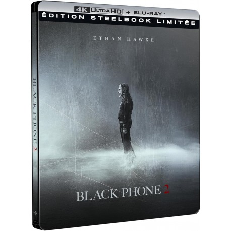 BLACK PHONE 2 - COMBO UHD 4K + BD - STEELBOOK - EDITION LIMITEE