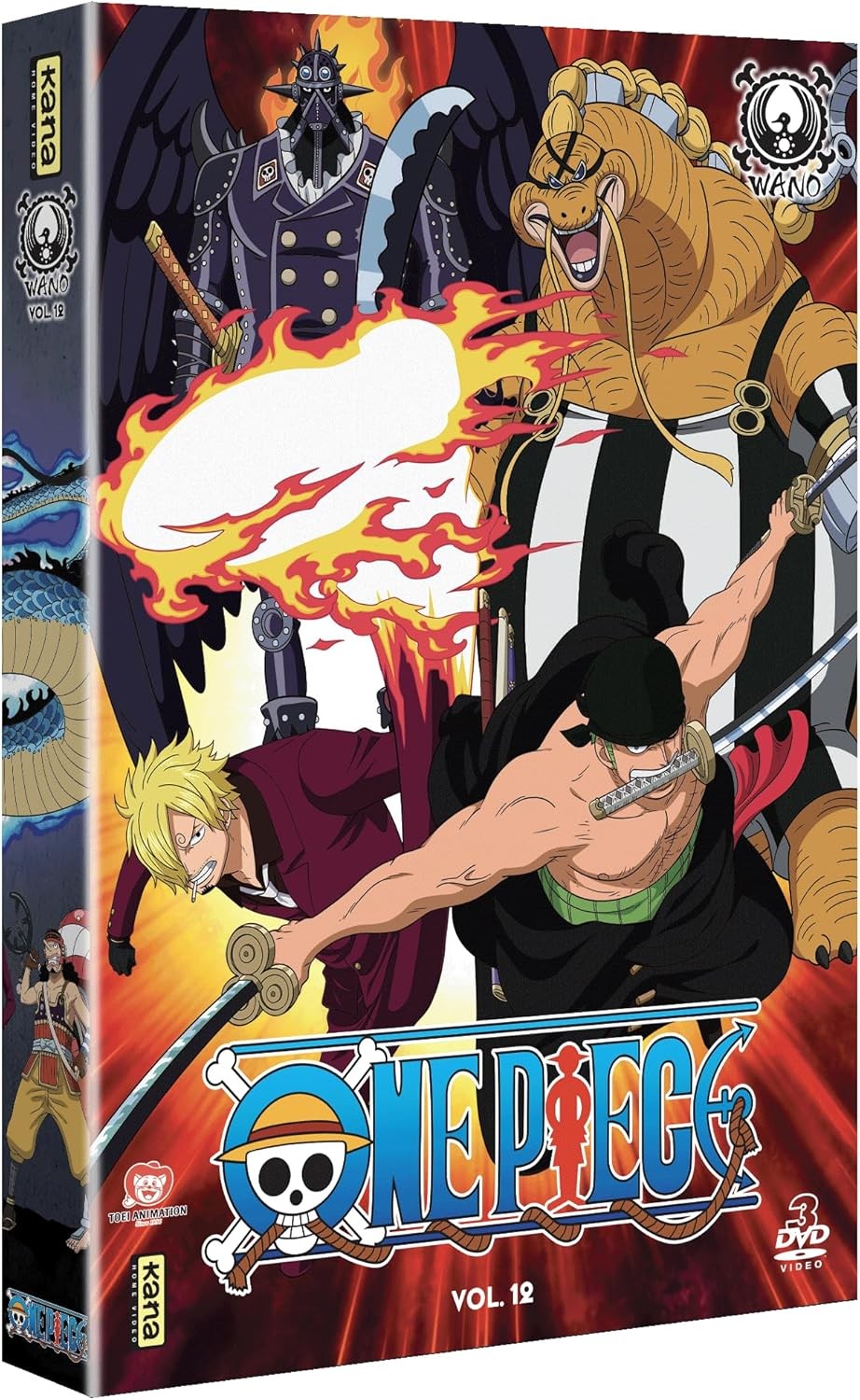 ONE PIECE - PAYS DE WANO 12 - 3 DVD