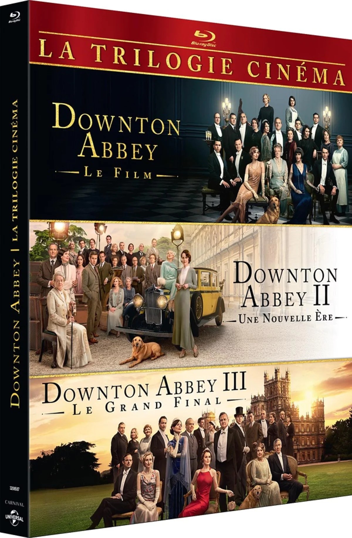 COFFRET DOWNTON ABBEY - LA TRILOGIE CINEMA - 3 BD