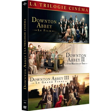 COFFRET DOWNTON ABBEY - LA TRILOGIE CINEMA - 3 DVD