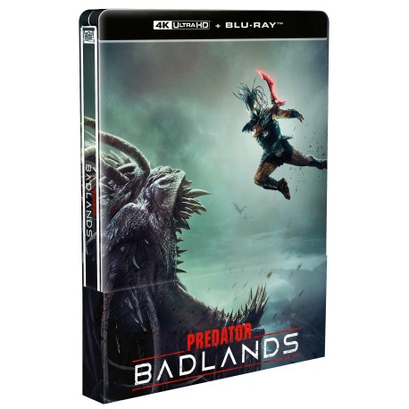 PREDATOR : BADLANDS - COMBO UHD 4K + BD - STEELBOOK - EDITION LIMITEE