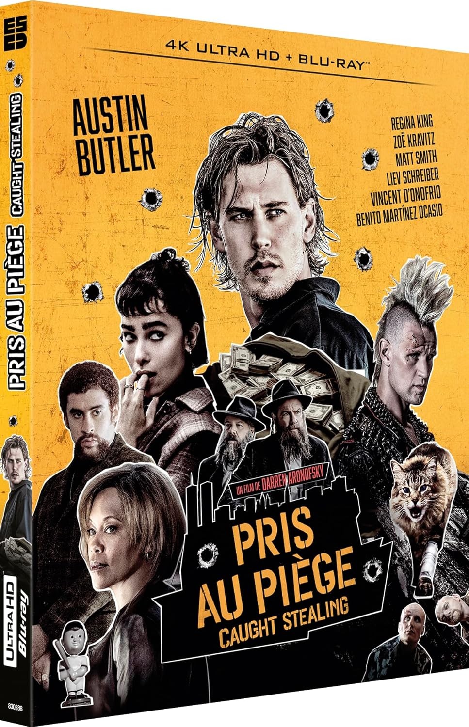 PRIS AU PIEGE - CAUGHT STEALING - COMBO UHD 4K + BD