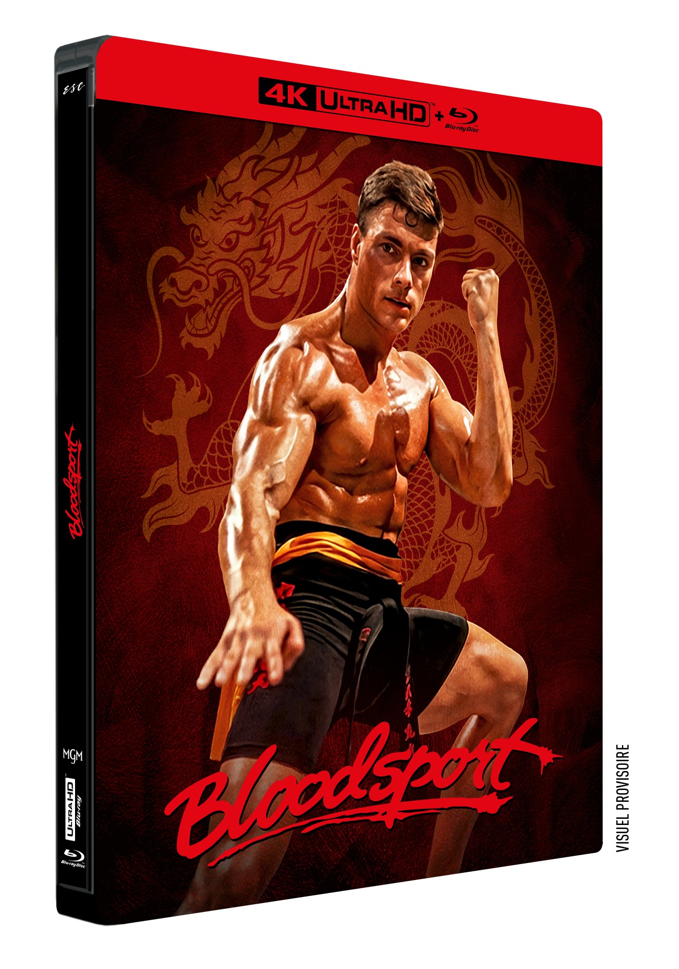 BLOODSPORT - COMBO UHD 4K + BLU-RAY + BLU-RAY BONUS - STEELCASE - EDITION LIMITEE