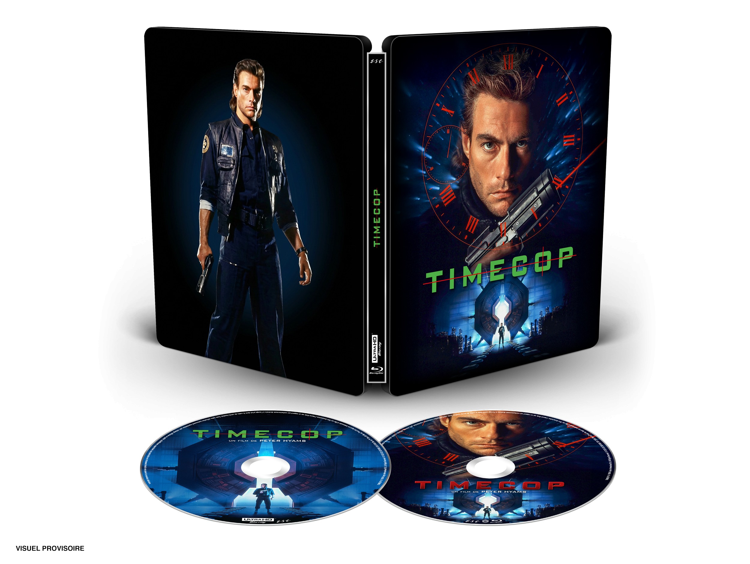 TIMECOP - COMBO UHD 4K + BD - STEELCASE - EDITION LIMITEE