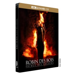 ROBIN DES BOIS, PRINCE DES VOLEURS - COMBO UHD 4K + 2 BD STEELCASE - EDITION LIMITEE