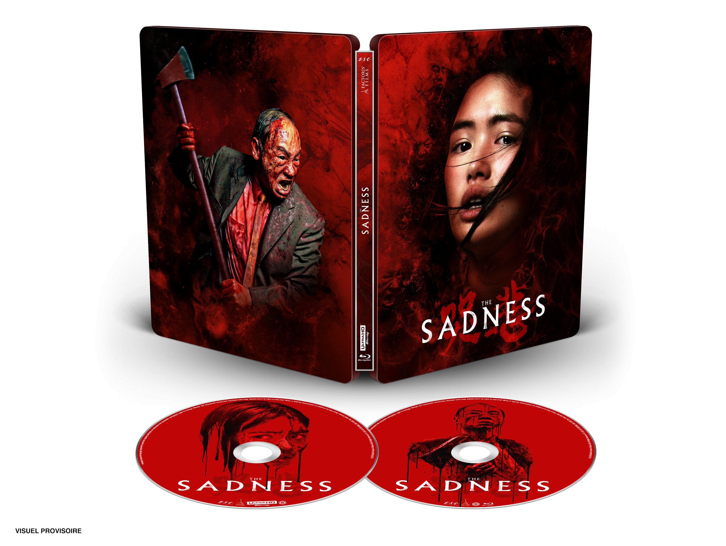 THE SADNESS - COMBO UHD 4K + BD - STEELCASE - EDITION LIMITEE