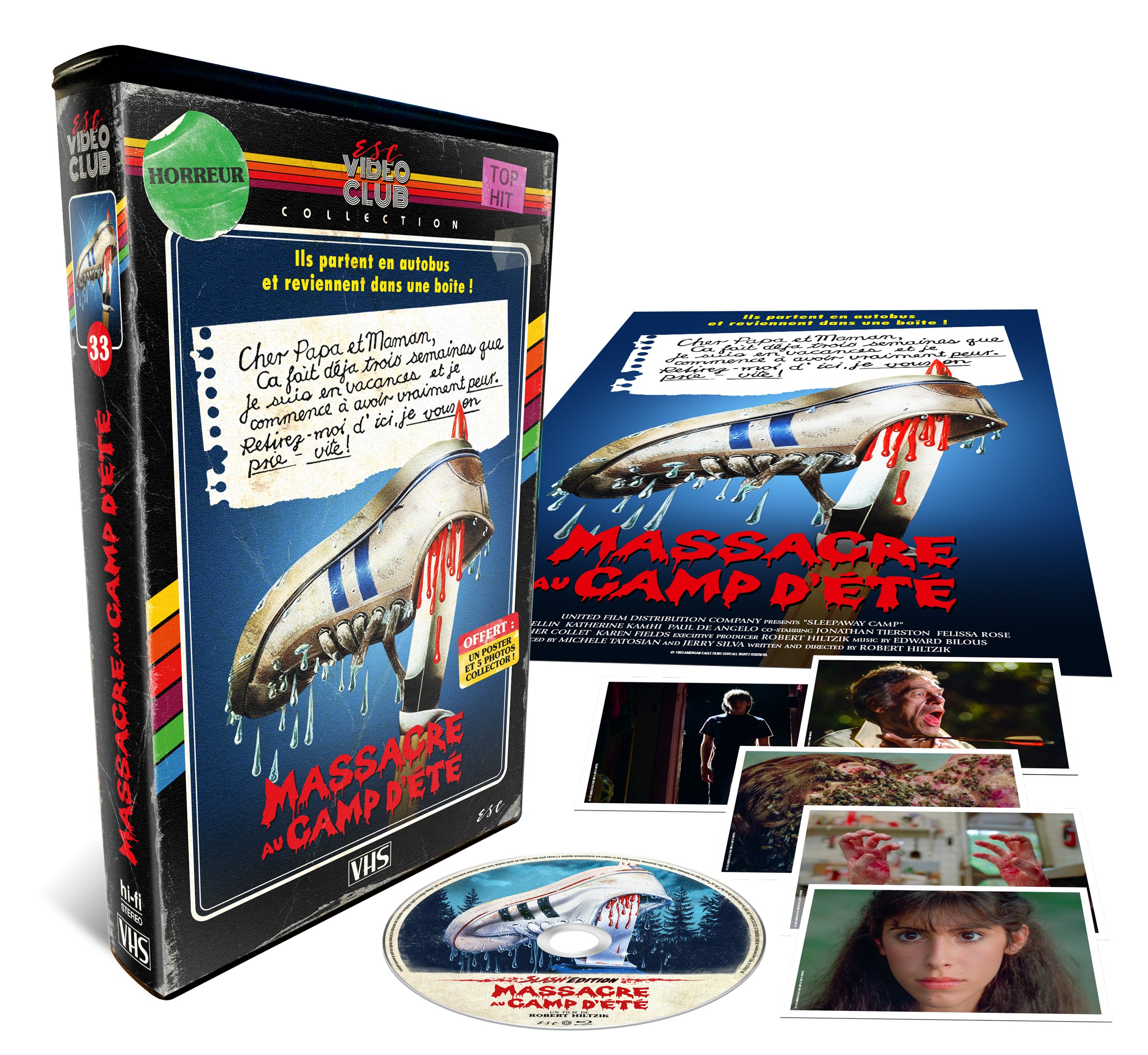 MASSACRE AU CAMP D'ETE - ESC VIDEO CLUB - N°33
