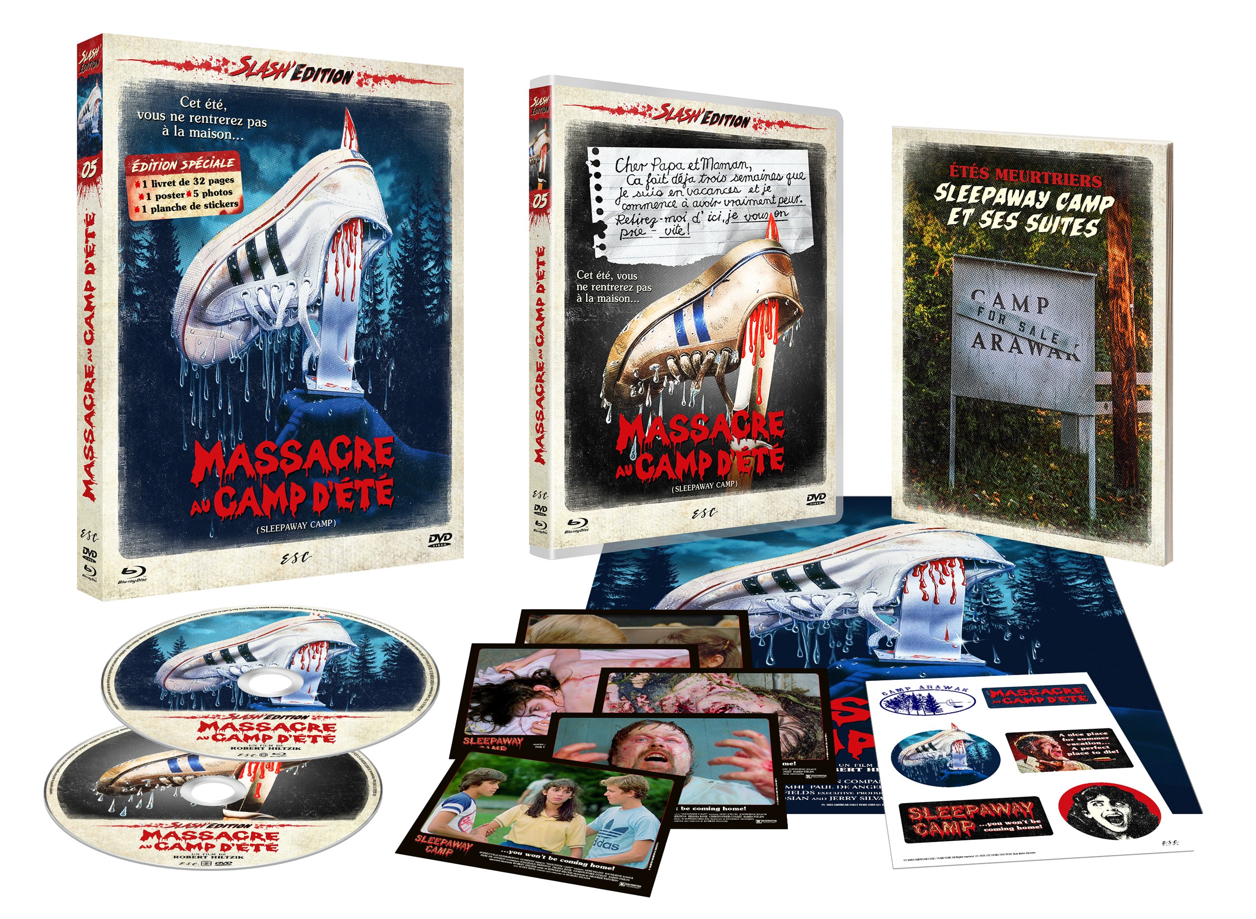 MASSACRE AU CAMP D'ÉTÉ - EDITION COLLECTOR LIMITEE