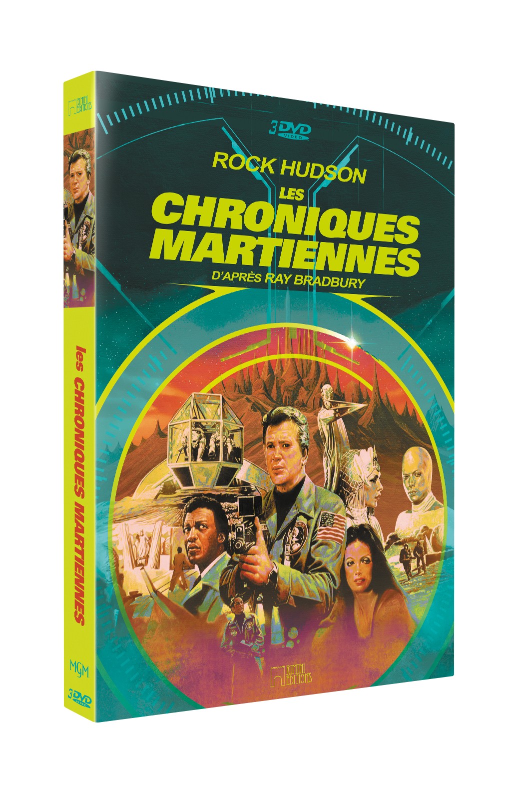 LES CHRONIQUES MARTIENNES  - MINI SERIE - 3 DVD