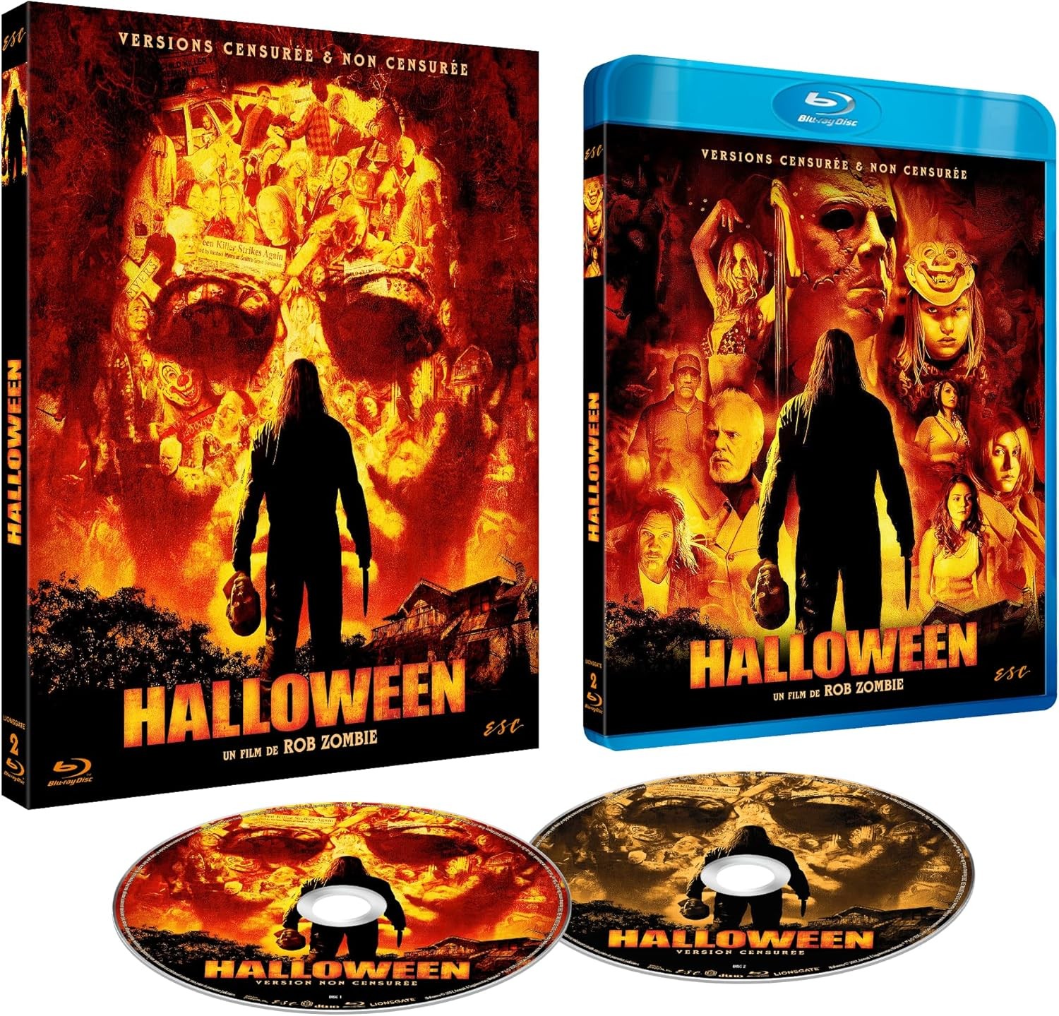 ROB ZOMBIE'S HALLOWEEN (UNRATED & RATED CUT) - 2 BD