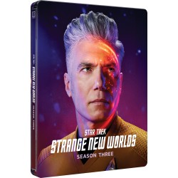 STAR TREK : STRANGE NEW WORLDS - SAISON 3 - 4 BD - STEELBOOK - EDITION LIMITEE