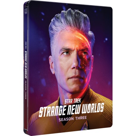 STAR TREK : STRANGE NEW WORLDS - SAISON 3 - 4 BD - STEELBOOK - EDITION LIMITEE