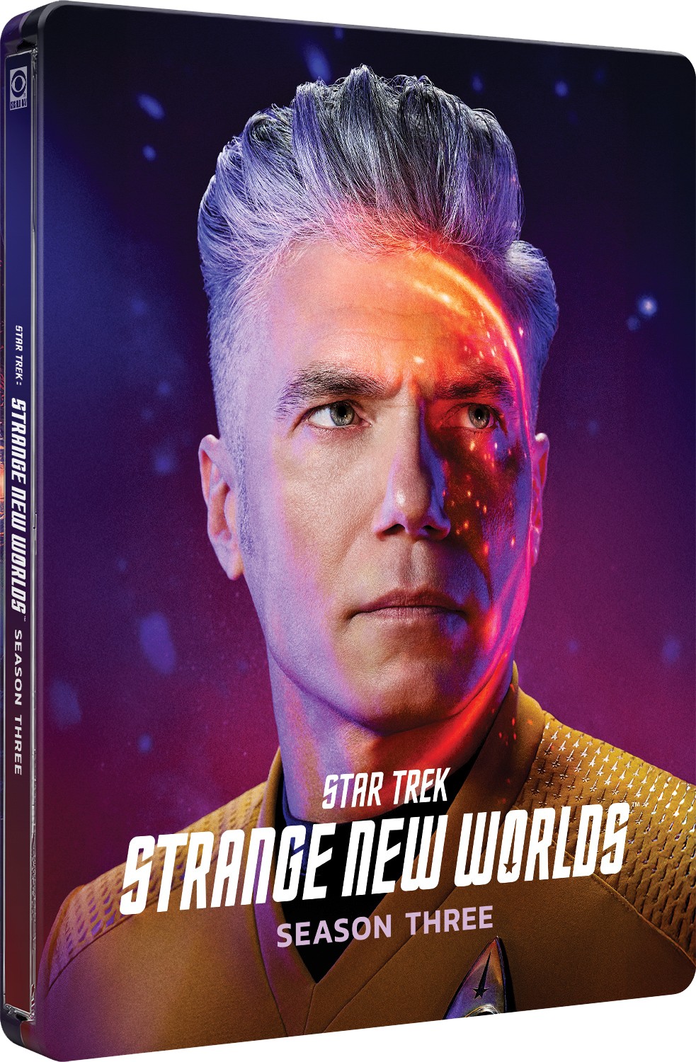 STAR TREK : STRANGE NEW WORLDS - SAISON 3 - 4 BD - STEELBOOK - EDITION LIMITEE