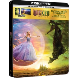 WICKED : PARTIE II - COMBO UHD 4K + BD - STEELBOOK - EDITION LIMITEE