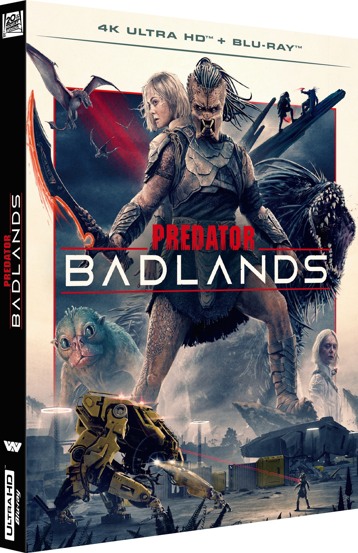PREDATOR : BADLANDS - COMBO UHD 4K + BD