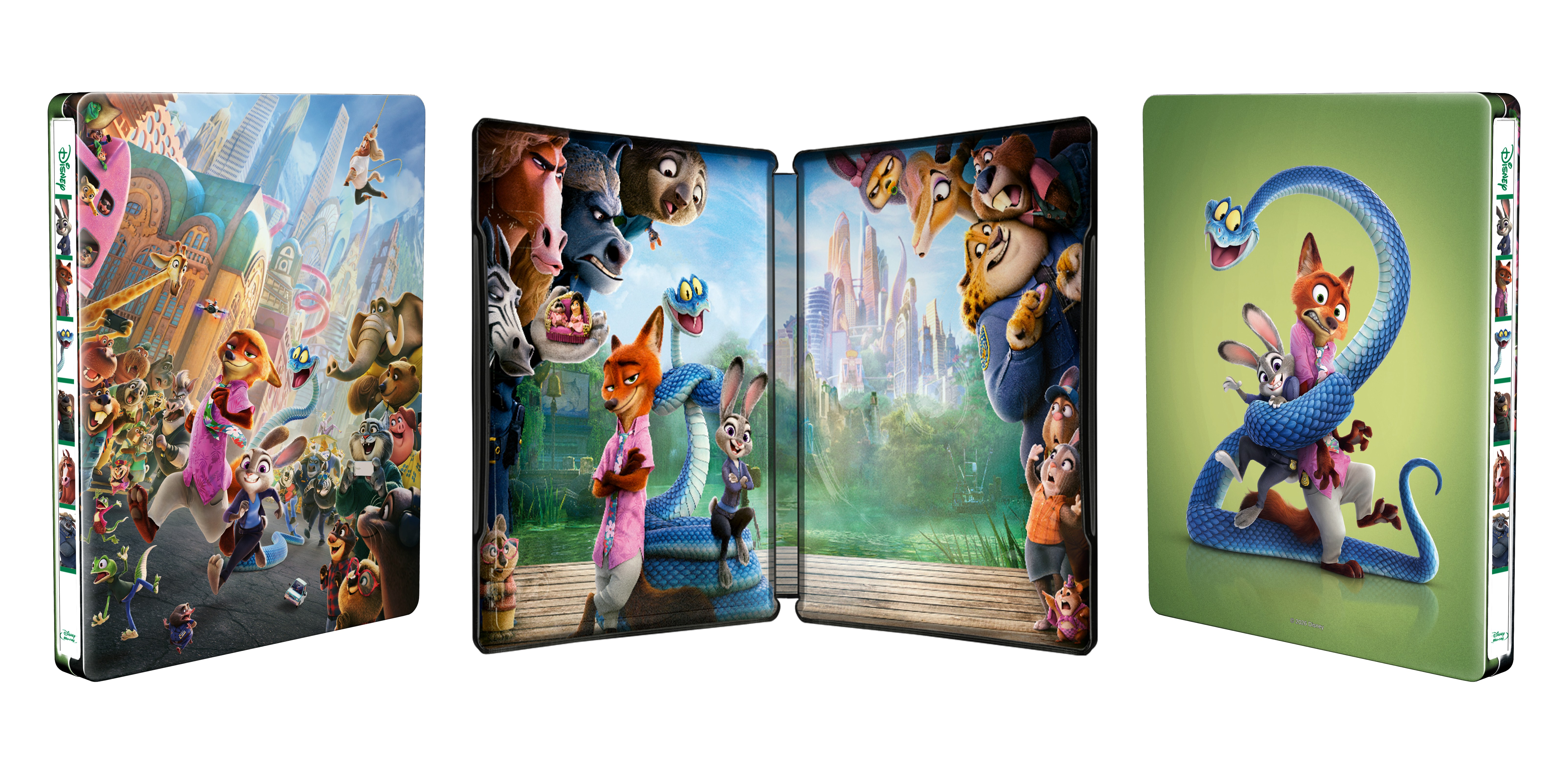 ZOOTOPIE 2 - BD - STEELBOOK - EDITION LIMITEE