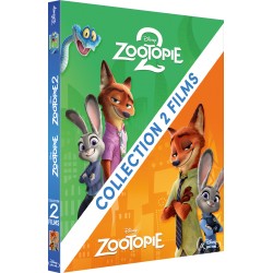COFFRET ZOOTOPIE - 2 FILMS - 2 BD