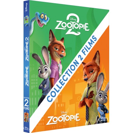 COFFRET ZOOTOPIE - 2 FILMS - 2 BD