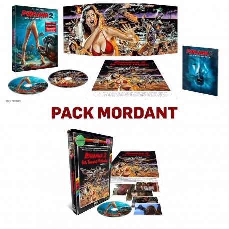 PACK MORDANT - PIRANHA 2: COMBO + ESC VIDEO CLUB