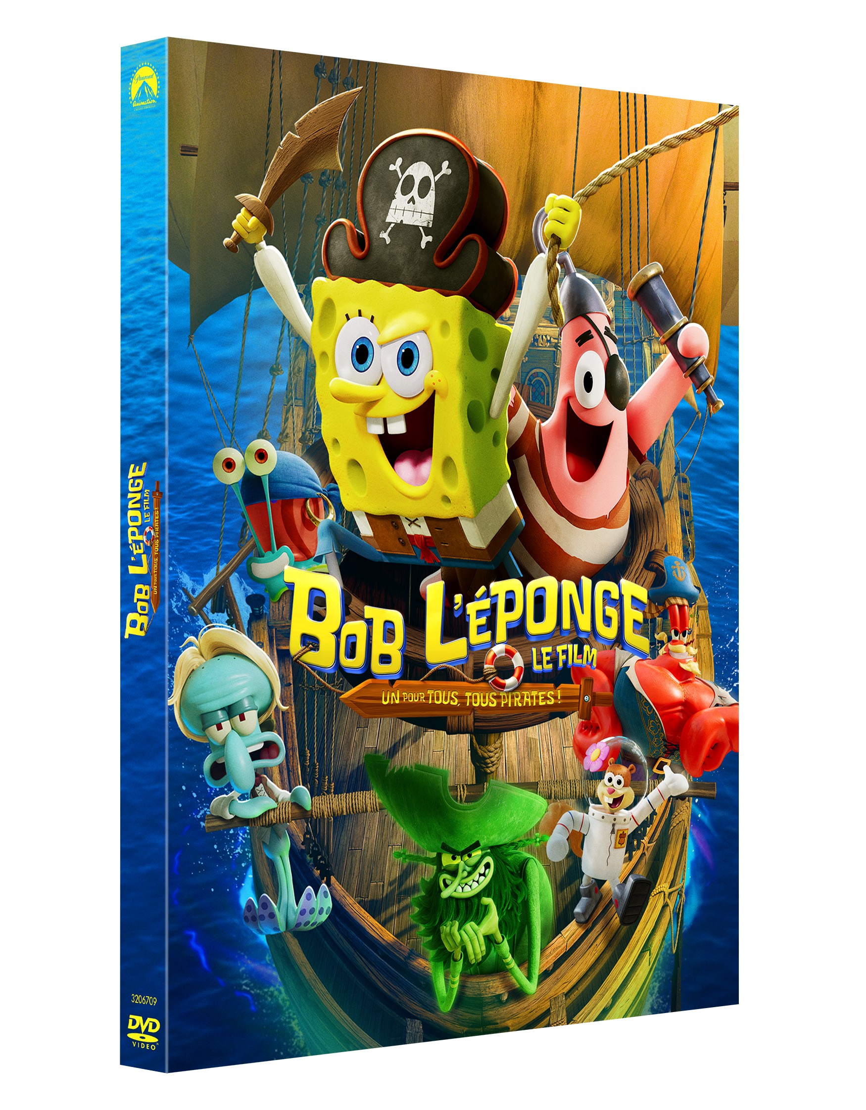BOB L'ÉPONGE - LE FILM : UN POUR TOUS, TOUS PIRATES ! - DVD