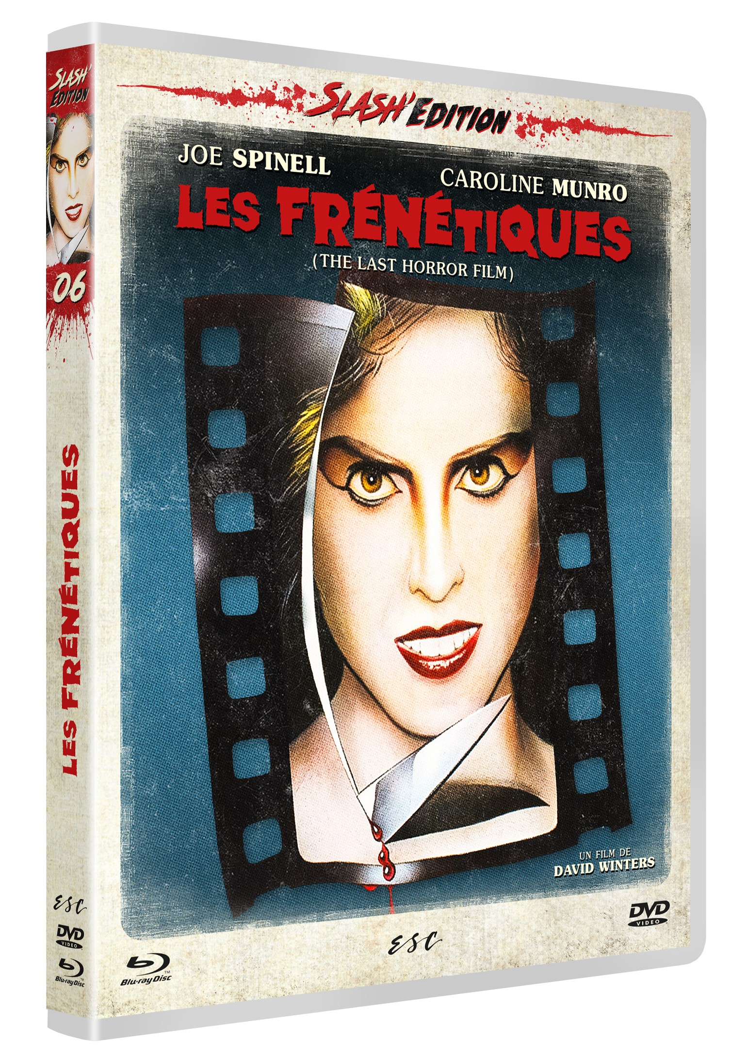 LES FRÉNÉTIQUES (THE LAST HORROR FILM) - COMBO DVD + BD + LIVRET 24 PAGES - ÉDITION LIMITÉE