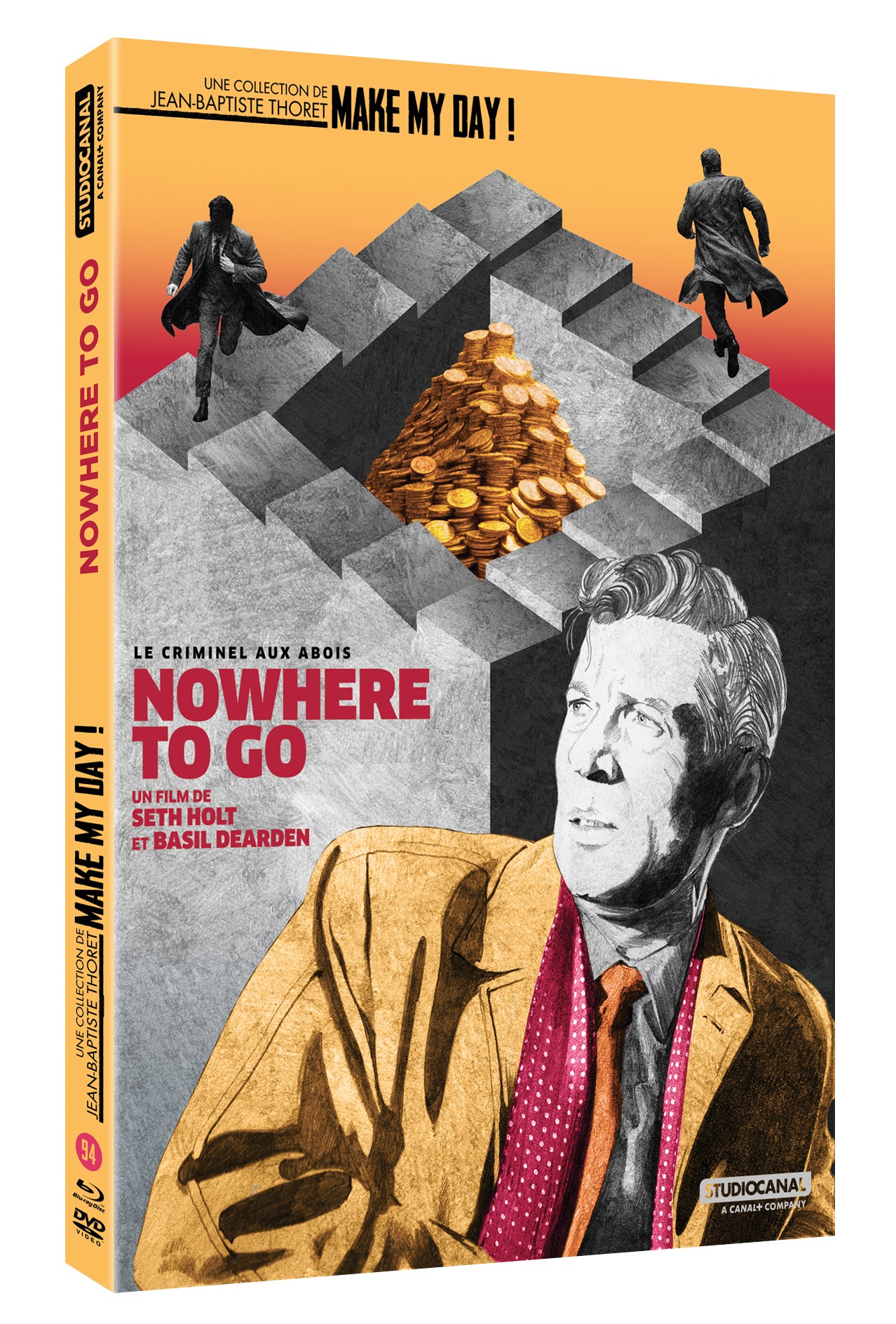MMD 94 : LE CRIMINEL AUX ABOIS  ( NOWHERE TO GO) - COMBO DVD + BD