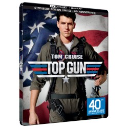 TOP GUN (1986) - COMBO UHD 4K + BD - 40 ÈME ANNIVERSAIRE - STEELBOOK - ÉDITION LIMITÉE