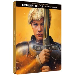 JEANNE D'ARC (1999) - COMBO UHD 4K + BD + BD BONUS - STEELBOOK - ÉDITION LIMITÉE