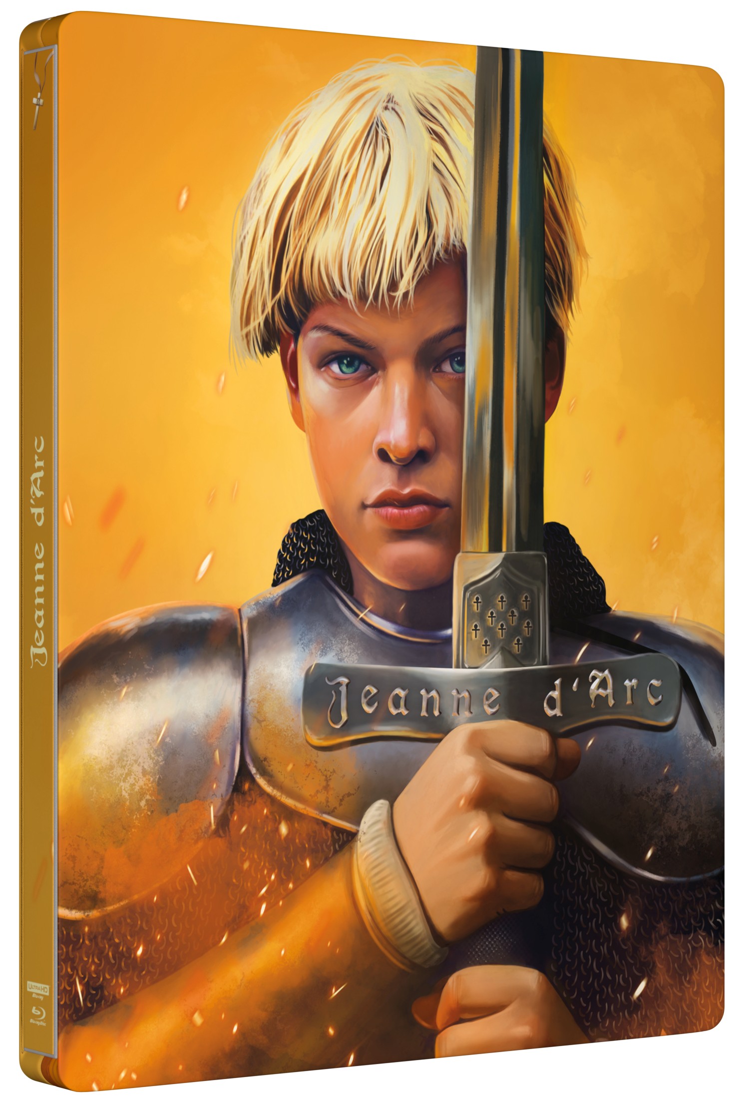JEANNE D'ARC (1999) - COMBO UHD 4K + BD + BD BONUS - STEELBOOK - ÉDITION LIMITÉE