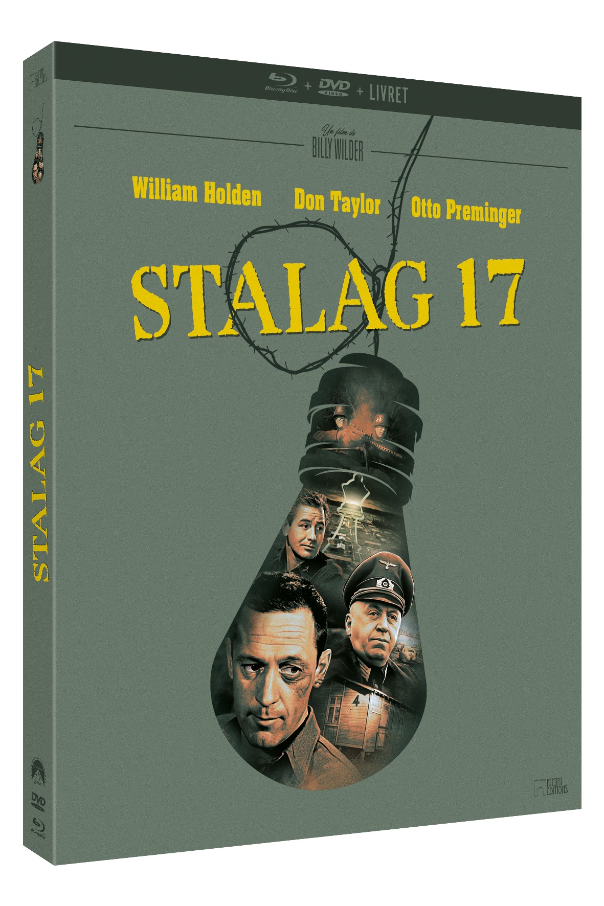 STALAG 17 - COMBO DVD + BD + LIVRET - ÉDITION LIMITÉE