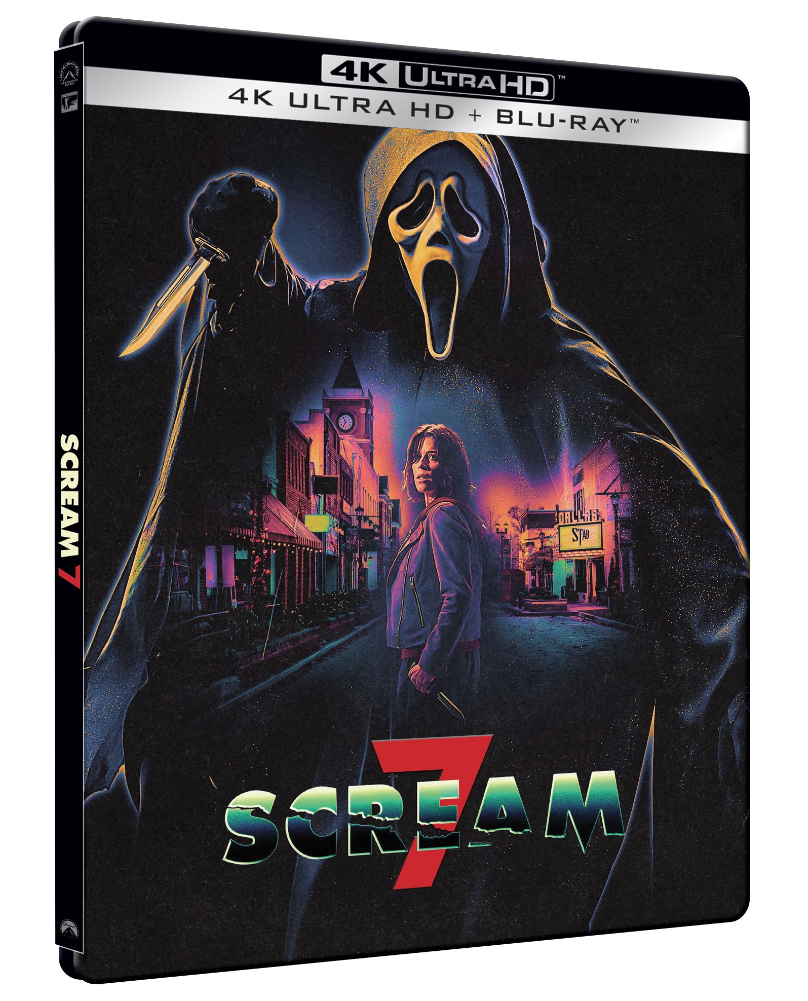 SCREAM 7 - COMBO UHD 4K + BD - STEELBOOK - ÉDITION LIMITÉE
