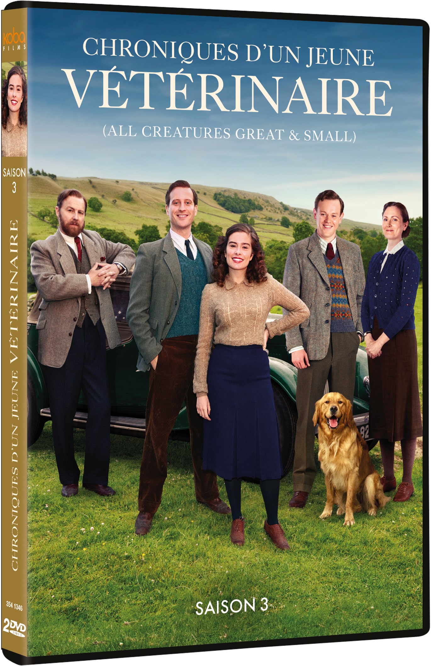 CHRONIQUES D'UN JEUNE VÉTÉRINAIRE - SAISON 3 - 2 DVD