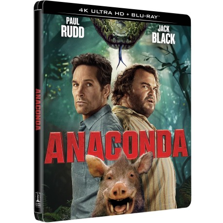 ANACONDA (2025) - COMBO UHD 4K + BD - STEELBOOK - EDITION LIMITEE