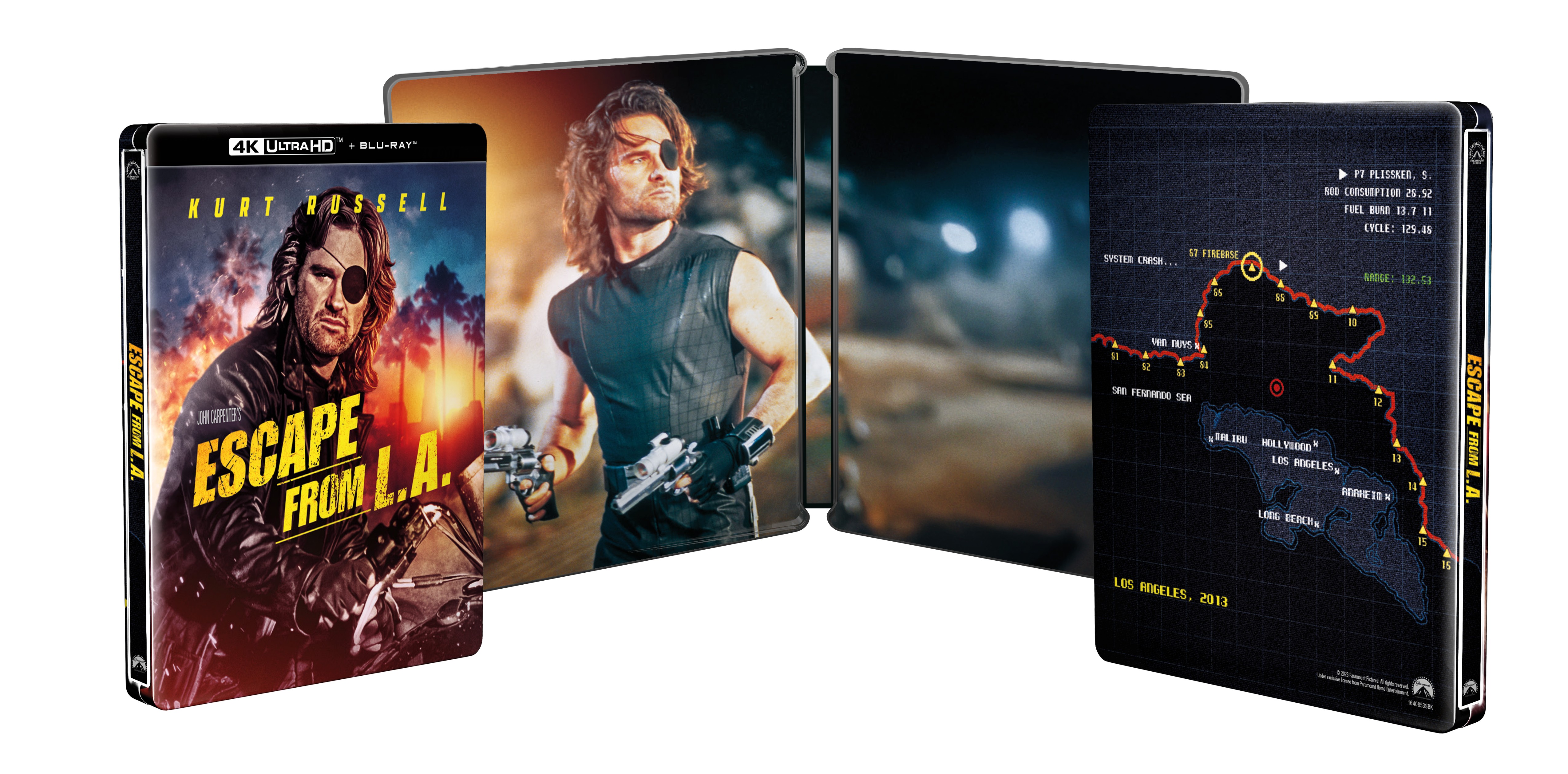 LOS ANGELES 2013 - COMBO UHD 4K + BD - STEELBOOK - ÉDITION LIMITÉE