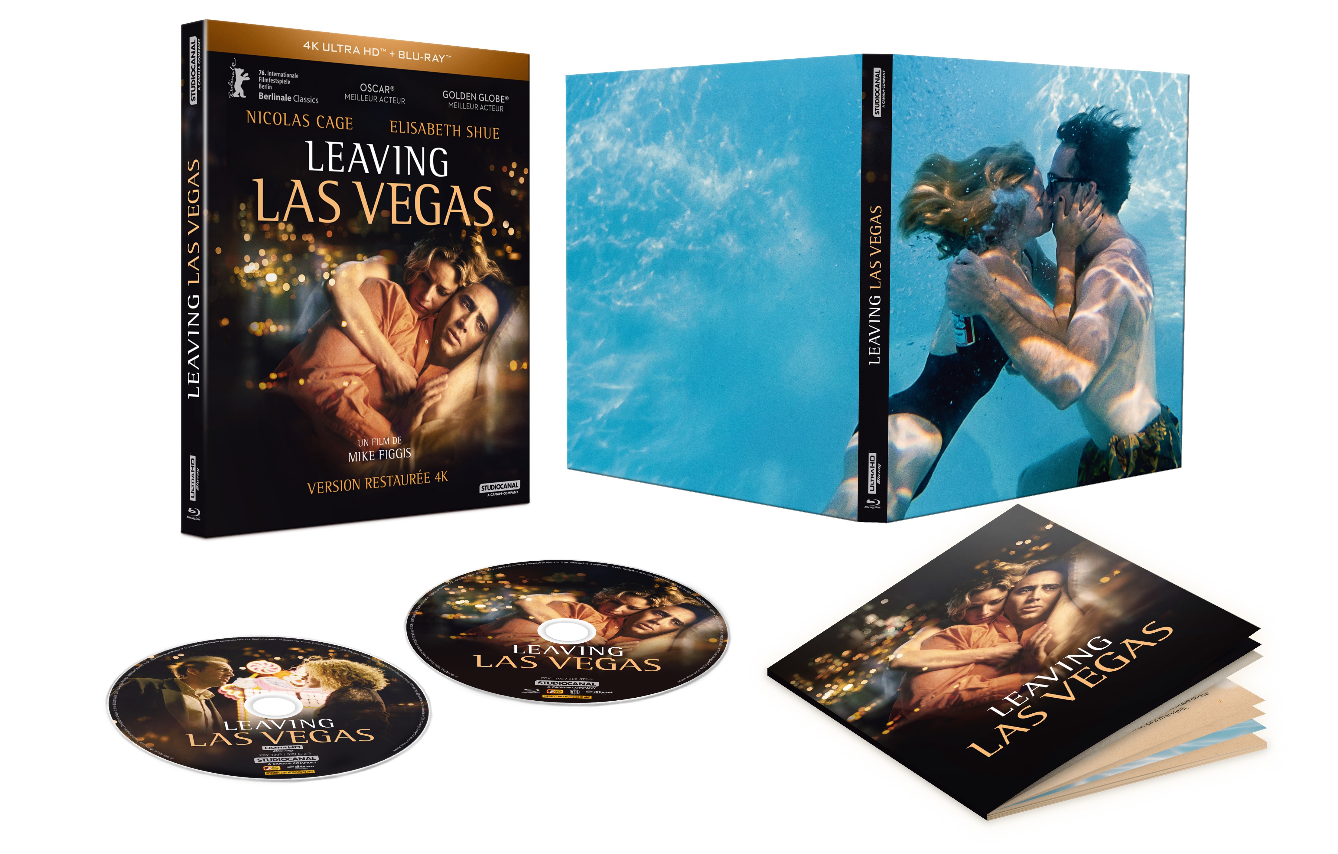 LEAVING LAS VEGAS - COMBO UHD 4K + BD + LIVRET - ÉDITION LIMITÉE